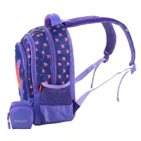 Ghiozdan clasa 0 fete, imprimeu Fluturas, 38 cm Daco GH3021-2-IMG-slider-mobile