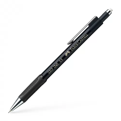 20-Creion-mecanic-0.5mm-negru-grip-1345-Faber~Castell