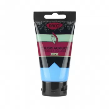 Acuarele acrilice 75ml - Albastru Ceruleum - Daco CU375AC-1