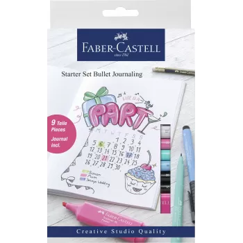 Set bullet journaling 9 buc Faber-Castell-1