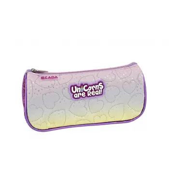 Penar etui argintiu Unicorns are real, 1 fermoar Ecada 786019-1