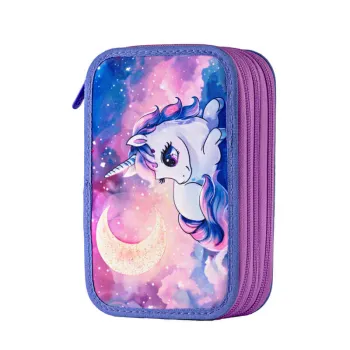 Penar fete si fetite, 3 compartimente, neechipat Unicorn Daco PE3035-1