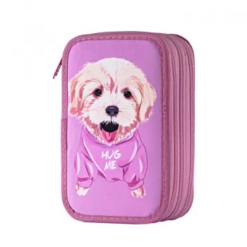 Penar fetite 3 compartimente, echipat cu 46 piese, catel Daco PE3040E-1