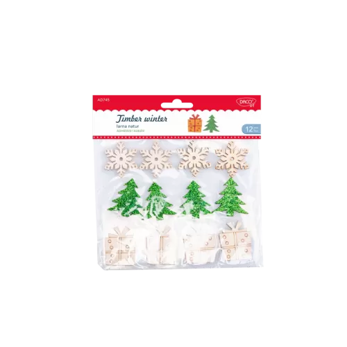 15-Accesorii-craft-din-lemn-“Iarna-Natur”-Daco-AD745