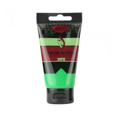 Culori acril 75ml DACO CU375VM Verde Mediu-img