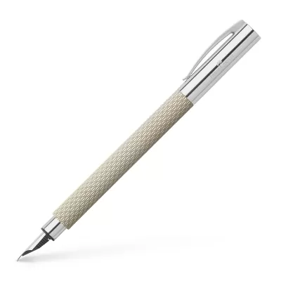 Stilou Faber-Castell  ambition opart white sand, penita M-img