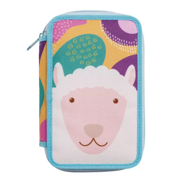 Penar cu 3 fermoare echipat cu 45 piese, imprimeu animale Carioca-3-IMG-slider