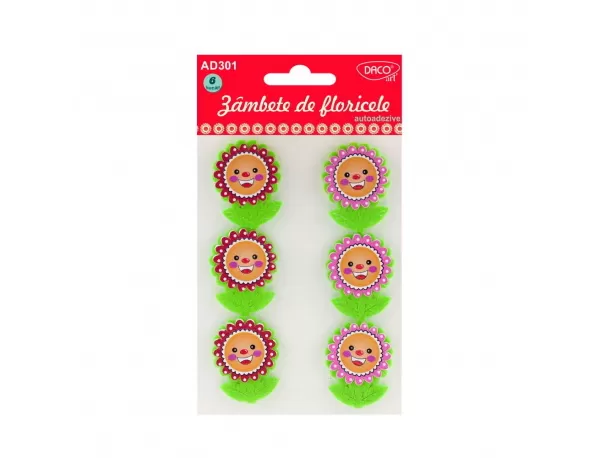 Accesorii craft - AD301 Zâmbete de floricele DACO-1-IMG-slider