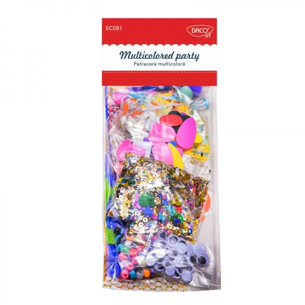 Set Creativ - Petrecere Multicolora Daco SC081-1-IMG-slider