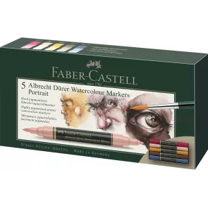 Set 5 markere solubile portret a.durer Faber-Castell-1-IMG-nav