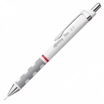 Creion mecanic Rotring Tiki II  III 0.7 Alb-1