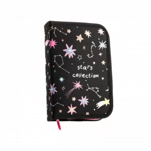 Penar negru cu 2 extensii, neechipat, imprimeu Star Collection Daco PE1961-2-IMG-nav