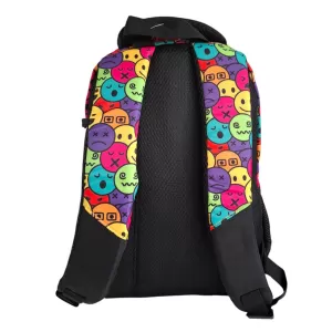 Ghiozdan clasa 0, negru imprimeu Emoji, 38 cm Daco GH3016-3-IMG-nav