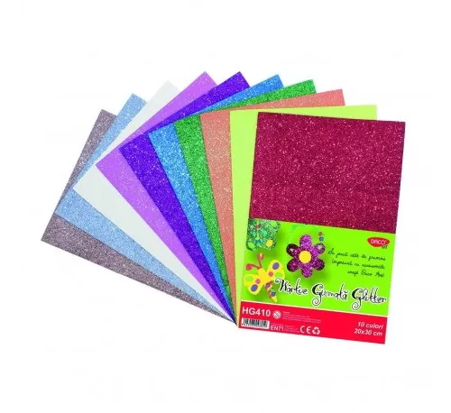 1-Hartie-gumata-glitter-10-culori-DACO