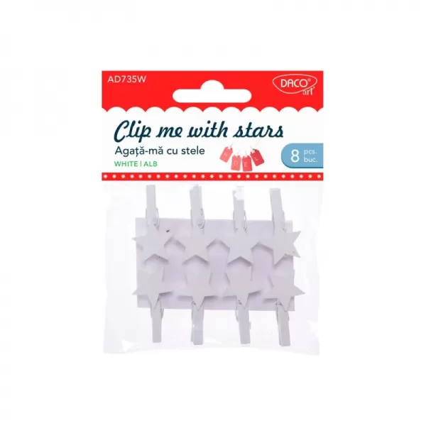Accesorii craft - cleşti cu stele 