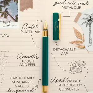 Stilou Faber-Castell Neo slim, verde  forest , penita F-4-IMG-nav