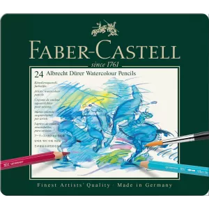 Creioane colorate acuarela 24 culori a. Durer Faber-Castell-1-IMG-nav