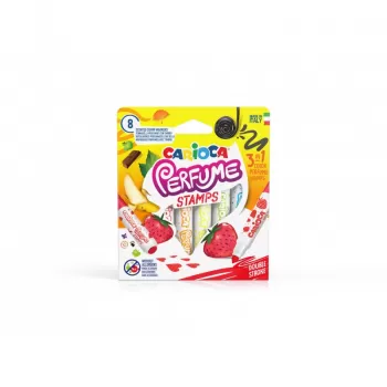 Catioca 8 culori parfumate cu ştampile-1