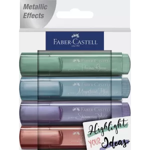Textmarker set 4 metalizat Faber-Castell-1-IMG-nav