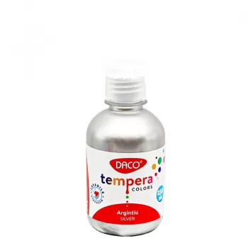 Tempera 250 ml Daco - argintiu-1