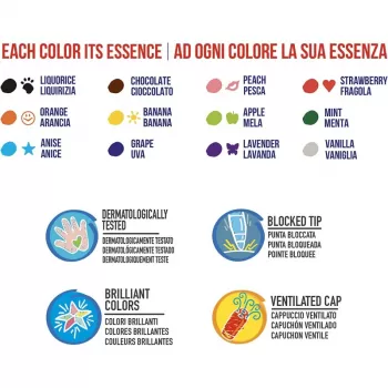 Carioci parfumate, 30 bucati + abtibilduri  CARIOCA-4