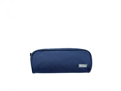 Penar mic albastru uni, 1 fermoar Ecada 78033A-img
