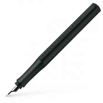 Stilou Faber-Castell grip 2011 negru, penita M-1