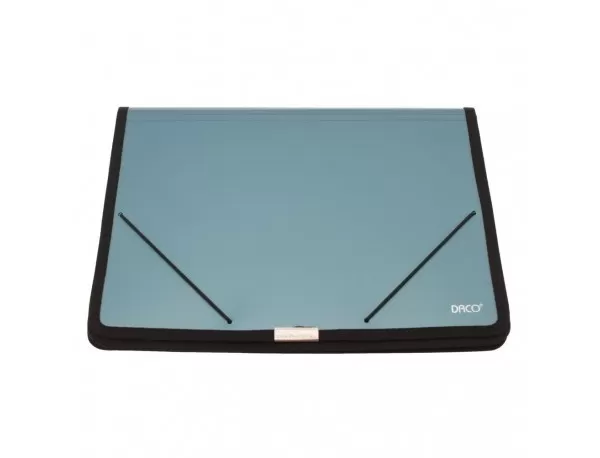Mapa plastic cu elastic si burduf verde Daco MP270V-1-IMG-slider