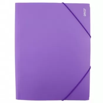Mapa plastic cu elastic mov Daco MP250M-1