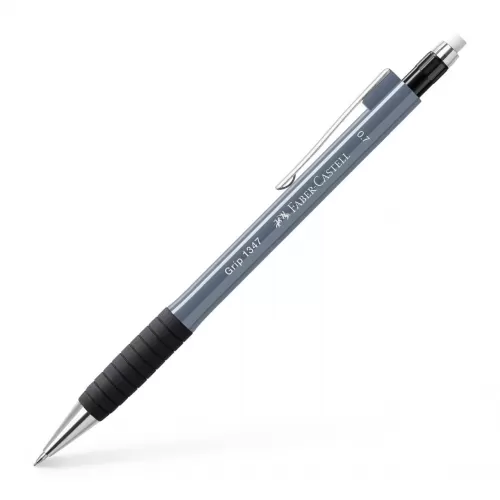 9-Creion-mecanic-0.7mm-gri-grip-1345-Faber~Castell
