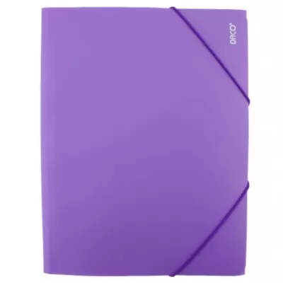 Mapa plastic cu elastic mov Daco MP250M-img