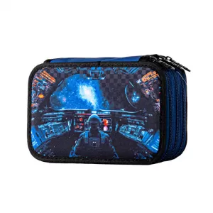 Penar cu 3 fermoare echipat, 46 piese, Space Daco PE3046E-3-IMG-nav