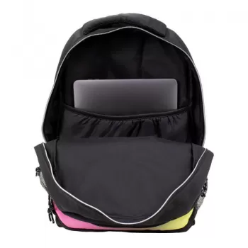 Ghiozdan scoalar negru, Sunset, 4 fermoare, 46.5 cm Milan -5