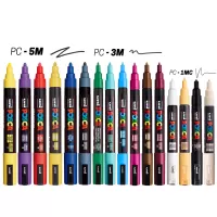 Posca set 16 markere, grosimi diferite in borseta -3-IMG-slider-mobile