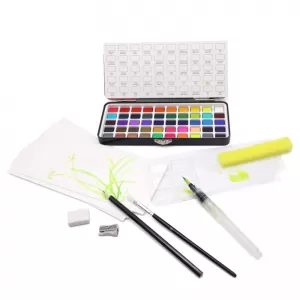 Acuarele 50 culori tip pastila in cutie metalica Daco AR050-3-IMG-nav