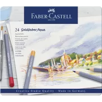 Creioane colorate aquarelle 24 culori goldfaber cut. Metal faber-1-IMG-slider-mobile