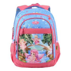 Ghiozdan fetite clasele 1-4, imprimeu zane, 41 cm Ecada 614007-1-IMG-nav