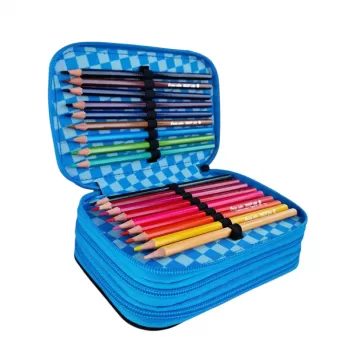 Penar 3 fermoare baieti, echipat 46 piese, curse Daco PE3043E-6