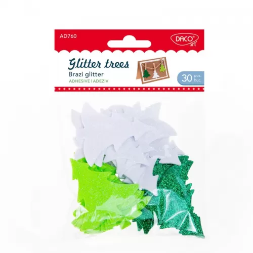 2-Accesorii-craft-~-Brazi-glitter-din-spuma-autoadeziva-Daco--AD760
