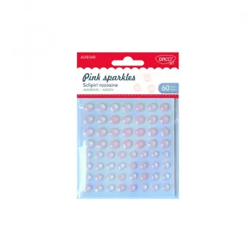 Accesorii craft - semisfere plastic autoadeziv AD348 -1