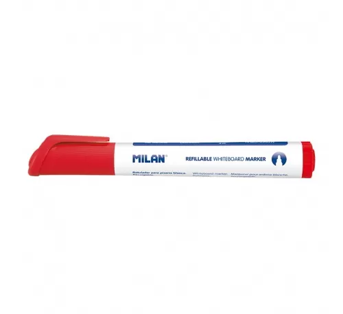 16-Marker-reincarcabil-pentru-tabla-magnetica-MILAN-roşu