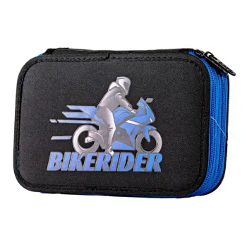 Penar cu 2 fermoare baieti, echipat 37 piese, Bikerider Daco PE2008E-3