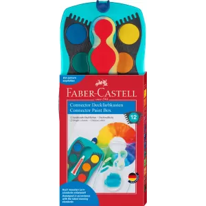 Acuarele 12 culori turcoaz connector Faber-Castell-1-IMG-nav