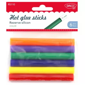 Rezervă silicon 10 mm SET 6 color RS110 DACO-1