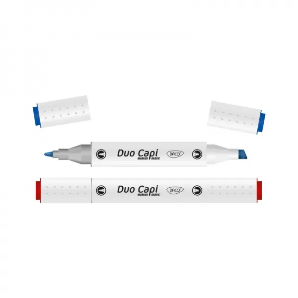 Marker grafic set 12 DUO CAPI Daco MK612-2-IMG-slider