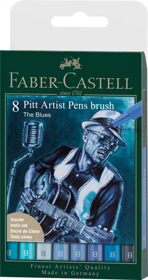 1-Pitt-artist-pen-set-8-buc-albastru-2022-Faber~Castell