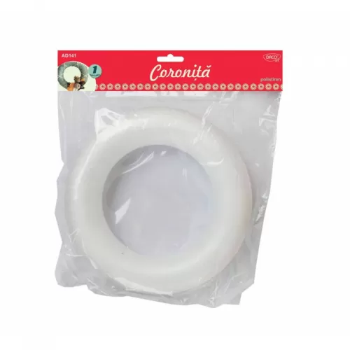 6-Accesorii-craft-~-AD141-coronita-polistiren-diametru-22-cm-DACO