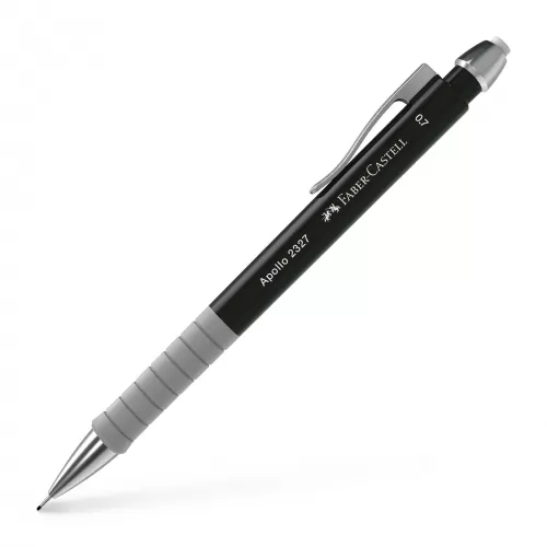 20-Creion-mecanic-0.7mm-negru-Apollo-Faber~Castell