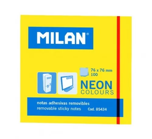 17-Bloc-notes-adeziv-76-x-76-Galben-neon-MILAN