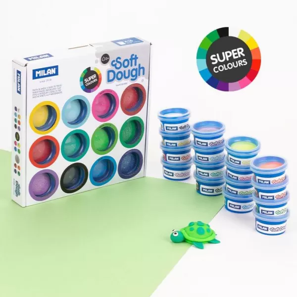 Plastilina usoara 16 culori, 30gr/culoare Milan-4-IMG-slider